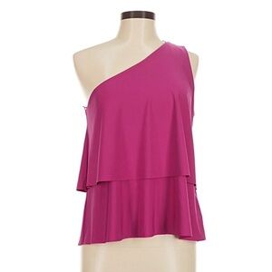 Halston One Shoulder Women's Blouse